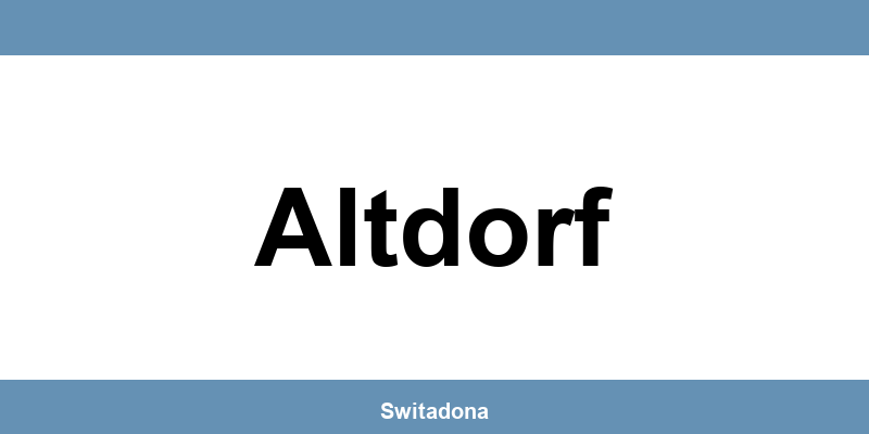 Kontakt Beldona Altdorf und Öffnungszeiten